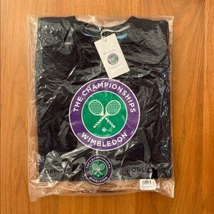 Official Wimbledon “The Championships” T-Shirt with Wimbledon Logo - Size M